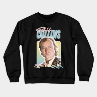 Phil Collins / 80s Retro Aesthetic Design Crewneck Sweatshirt